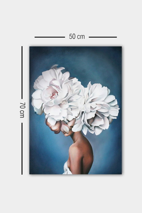 Wallity Cuadro de Pintura sobre Lienzo Unknown 50 x 70 cm